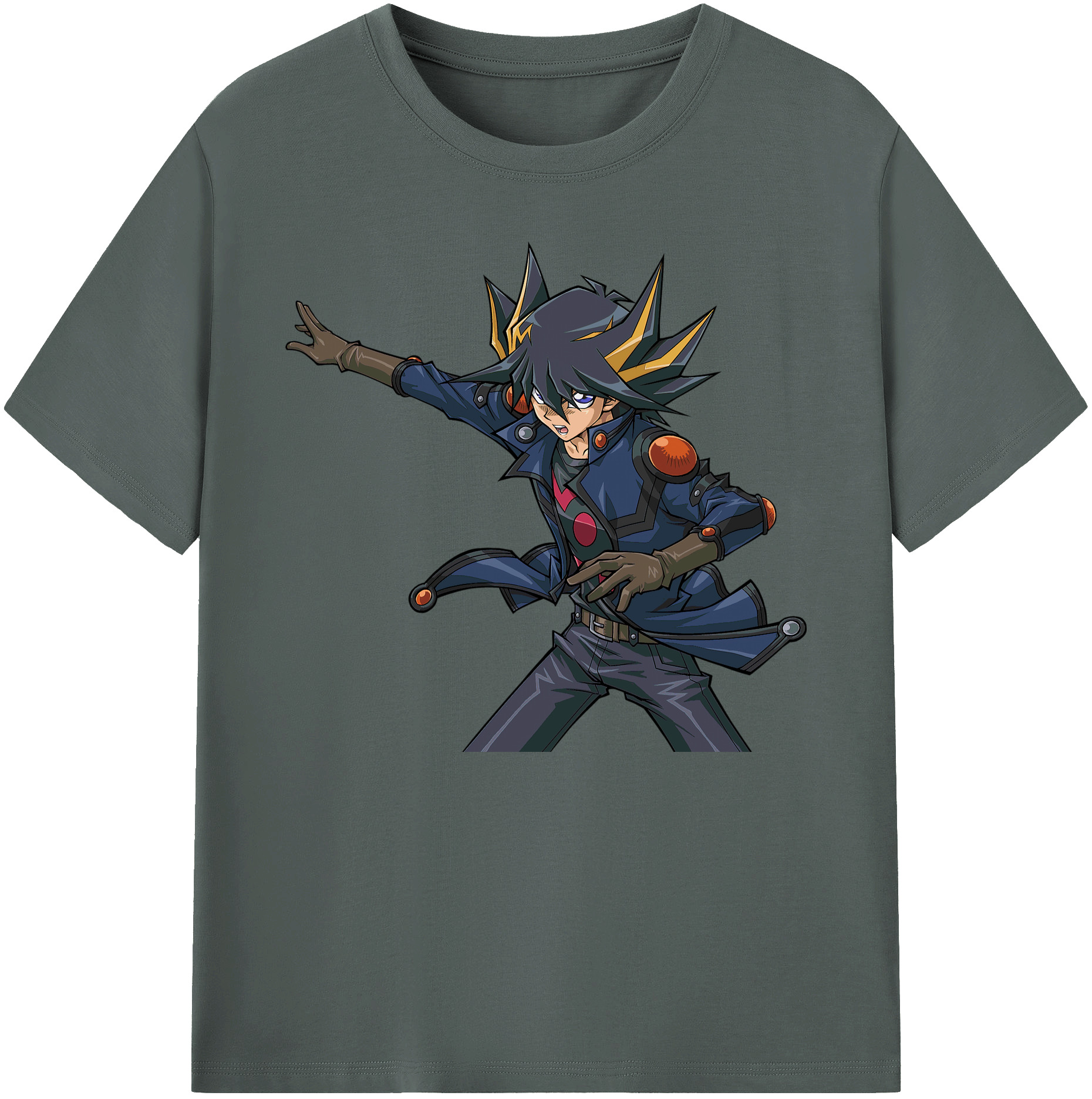 （画像用） 遊☆戯☆王 Yu-Gi-Oh! 綿100％ メンズ半袖Tシャツ｜肌触りやわらか＆通気性